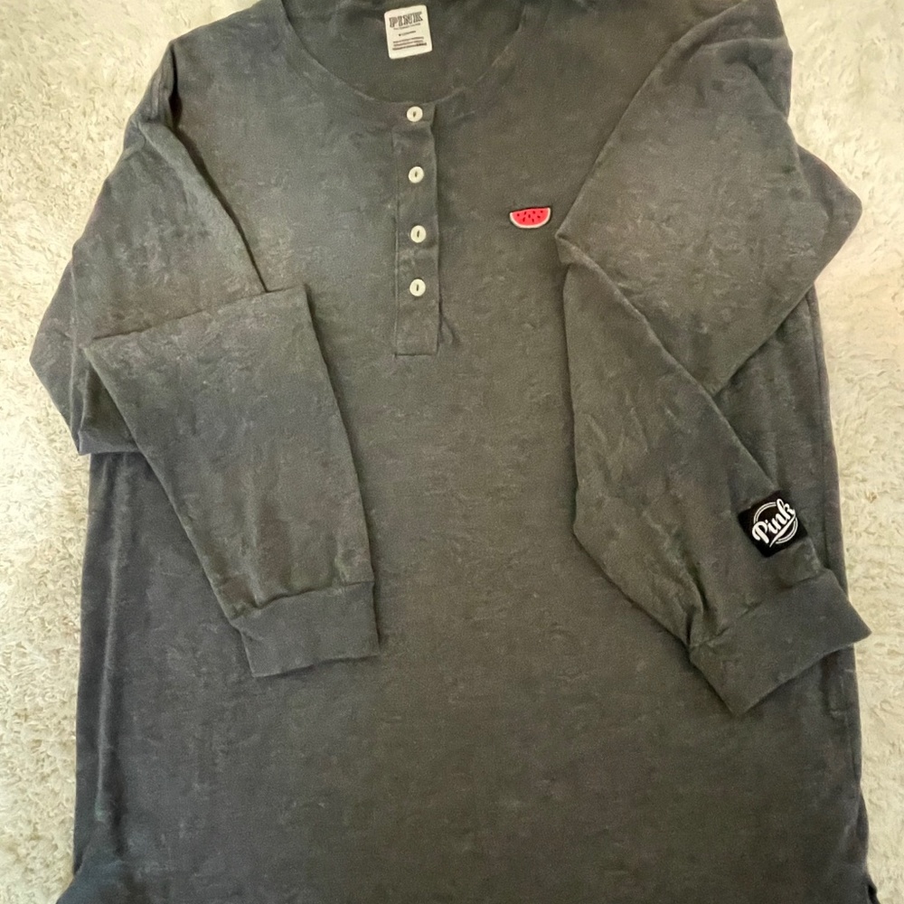 "PINK" Victoria Secret Henley